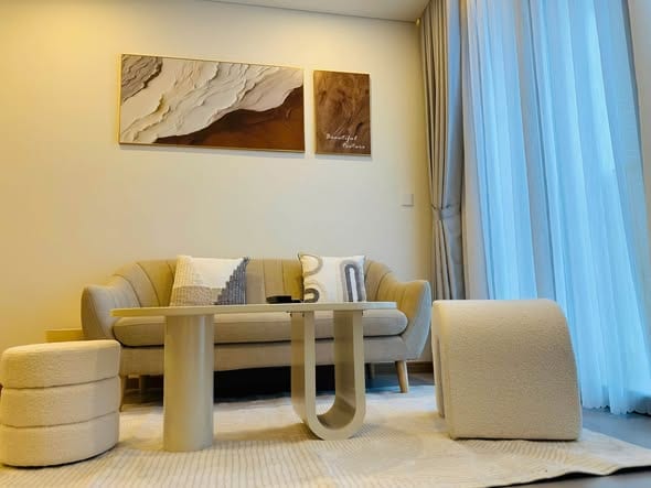 2br Modern Apartment with Amenities - Sam Tower — 2BR fully furnished (photo 2)