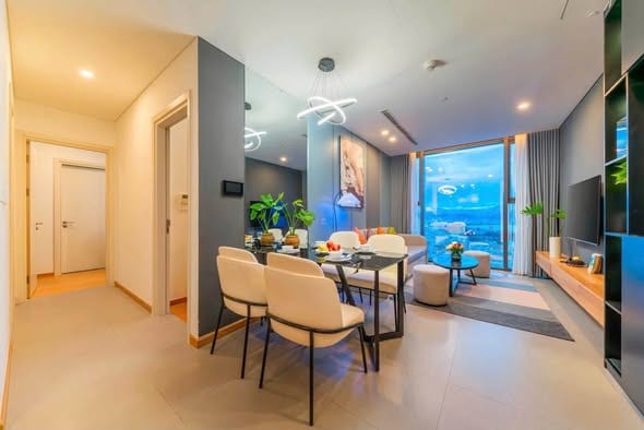 2br Luxury Apartment with River View - Sam Tower — 2BR fully furnished (photo 2)