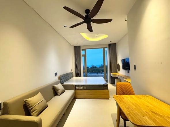 Sea View Studio with Flexible Lease - Son Tra — Studio fully furnished (photo 1)