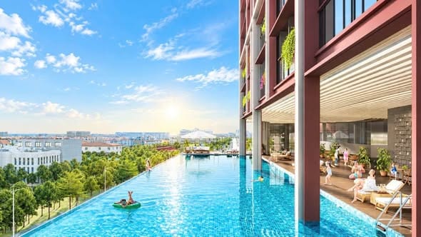 1br+ Apartment with Gym & Pool - Panoma 1 — 1BR fully furnished (photo 1)