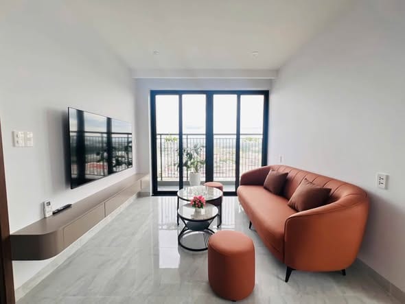 2br High-floor Apartment with City View - Hoa Cuong — 2BR fully furnished (photo 1)