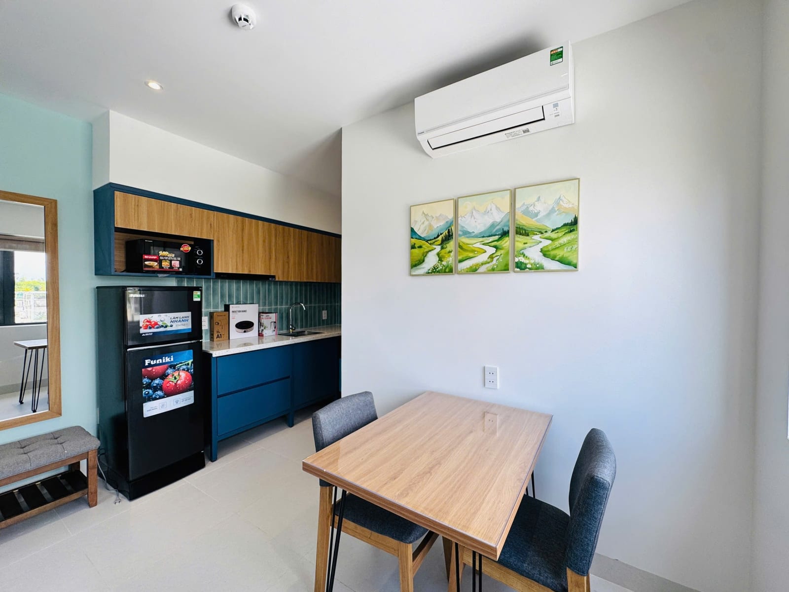 1 Bedroom Apartment, Fully Furnished - Hai Chau — 1BR fully furnished (photo 2)