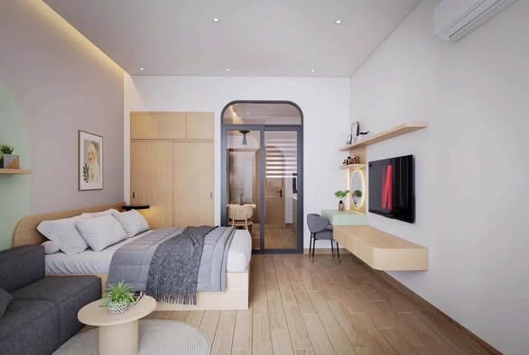 Brand New 1br Apartment Near My An Beach — 1BR fully furnished (photo 2)