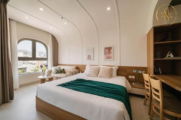 Brand New Studio with Balcony, Washer - Son Tra — Studio fully furnished (photo 1)