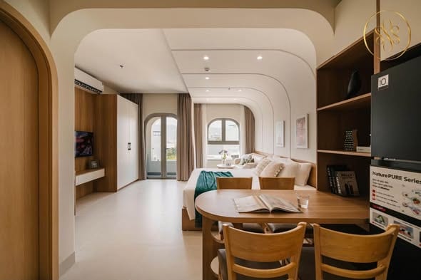 Brand New Studio with Balcony, Washer - Son Tra — Studio fully furnished (photo 3)