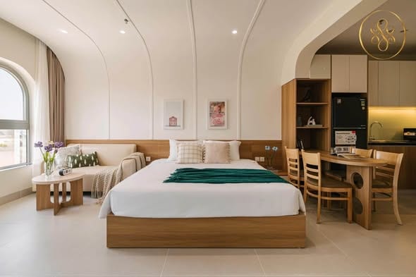 Brand New Studio with Balcony, Washer - Son Tra — Studio fully furnished (photo 5)
