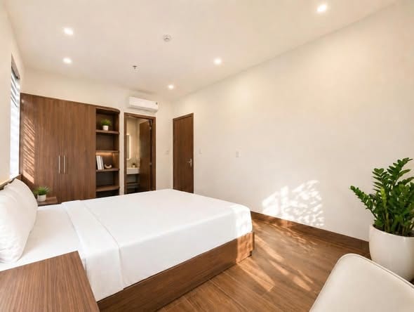 1br Apartment with Pool & Gym Near Beach - Ngu Hanh Son — 1BR fully furnished (photo 5)
