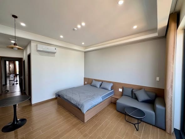 New 1br Apartment with Private Balcony - Pham Khiem Ich — 1BR fully furnished (photo 9)