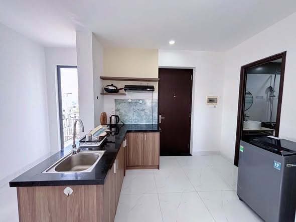 Studio Apartment 2 Beds - Ngu Hanh Son — Studio fully furnished (photo 5)