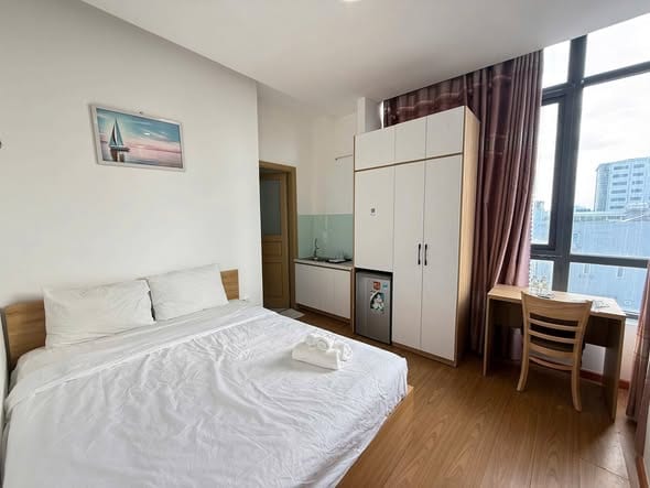 Studio with Kitchen, Full Furnished - Ngu Hanh Son — Studio fully furnished (photo 1)