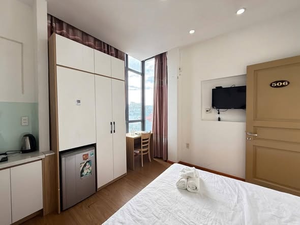 Studio with Kitchen, Full Furnished - Ngu Hanh Son — Studio fully furnished (photo 4)