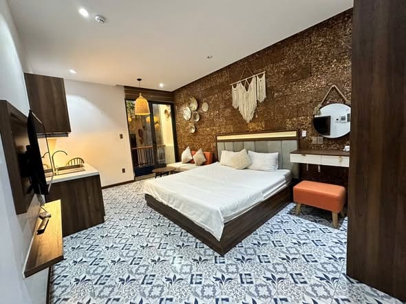 Studio with Pool Access, Cleaning Included - An Bac — Studio fully furnished (photo 2)