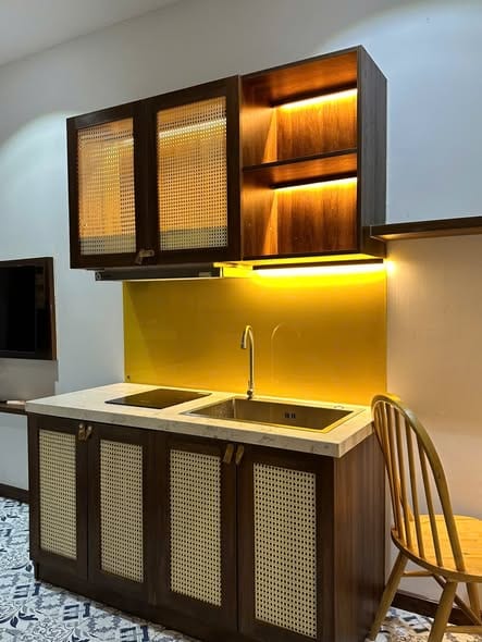 Studio with Pool Access, Cleaning Included - An Bac — Studio fully furnished (photo 4)