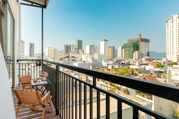 1br Apartment with Balcony, Private Washer - Son Tra — 1BR fully furnished (photo 2)