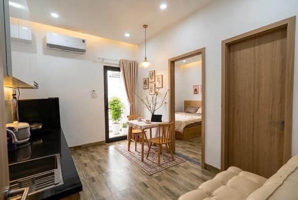 1br with Sunny Balcony Near My Khe Beach - Son Tra — 1BR fully furnished (photo 4)
