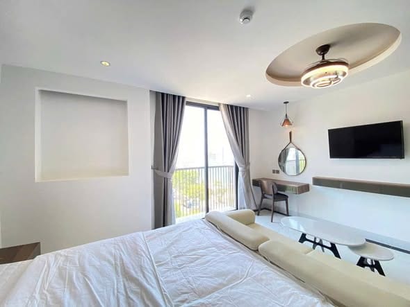 Bright Apartment with Private Washer - Phuoc Truong — 1BR fully furnished (photo 3)