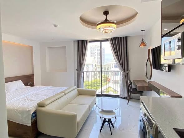 Bright Apartment with Private Washer - Phuoc Truong — 1BR fully furnished (photo 5)