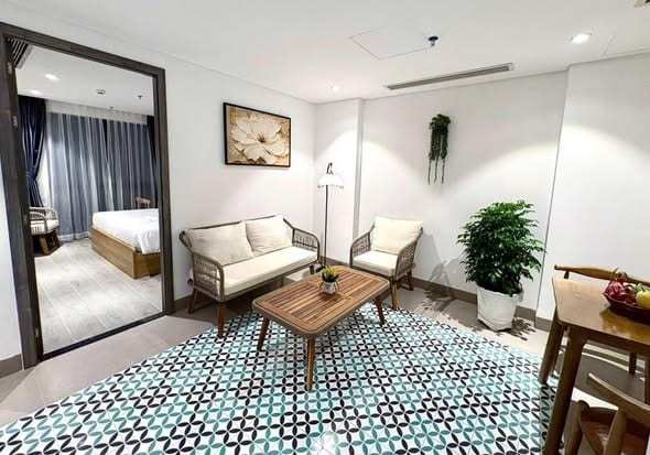 Spacious 1br with Weekly Cleaning - Ngu Hanh Son — 1BR fully furnished (photo 3)