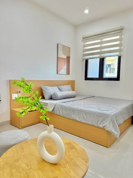 Studio Apartment with Large Balcony Near My Khe Beach — Studio fully furnished (photo 1)