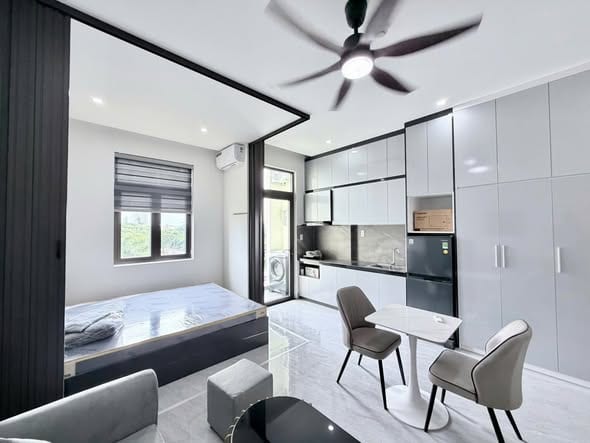 Brand-new 1br Apartment - Chu Huy Man, Son Tra — 1BR fully furnished (photo 2)