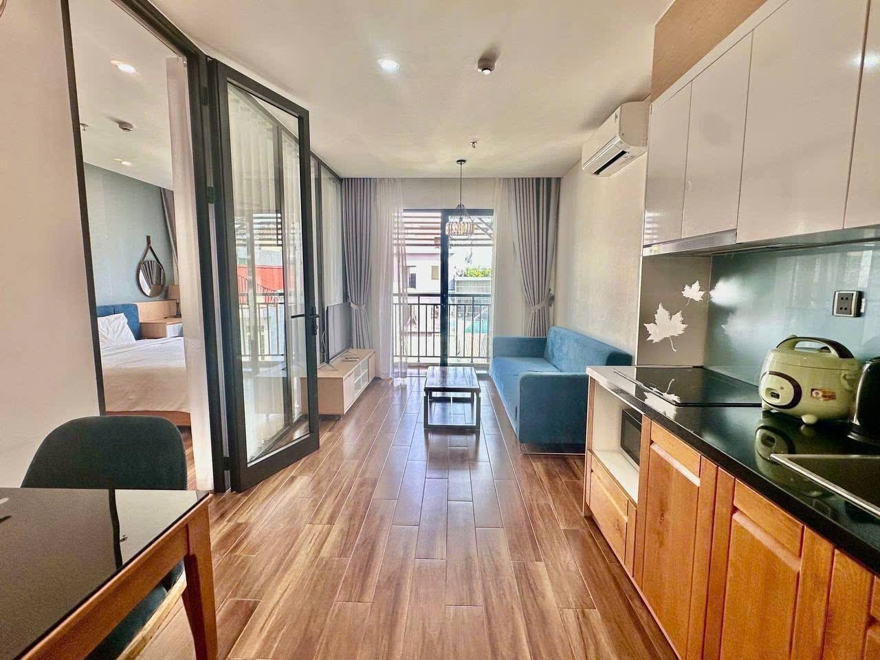 1br Apartment with Pool Near Beach - Khue My — 1BR fully furnished (photo 4)