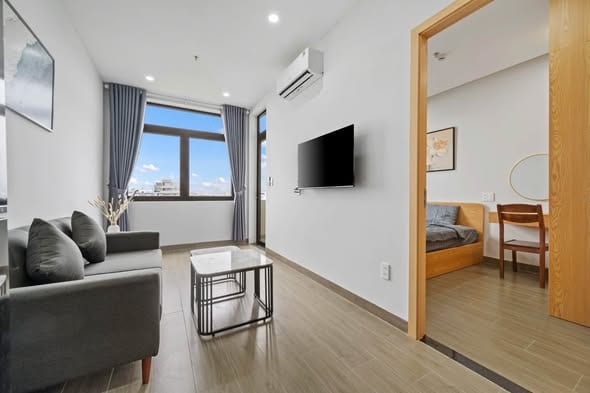 1br Apartment with Pool and Balcony - Son Tra — 1BR fully furnished (photo 2)