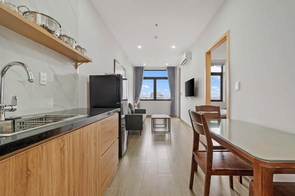 1br Apartment with Pool and Balcony - Son Tra — 1BR fully furnished (photo 3)