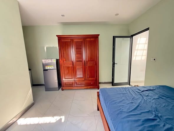 Cozy Studio with Shared Laundry - Hai Chau — Studio fully furnished (photo 5)