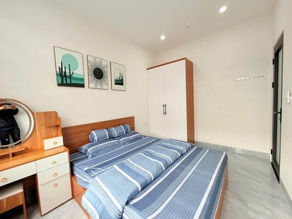 1br Pet-friendly Apartment with Balcony - An Hai — 1BR fully furnished (photo 7)