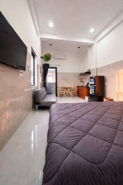 High Floor Studio with Balcony, Fully Furnished - Son Tra — Studio fully furnished (photo 2)