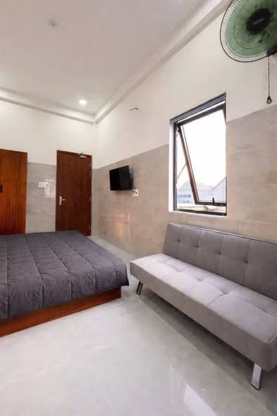 High Floor Studio with Balcony, Fully Furnished - Son Tra — Studio fully furnished (photo 4)