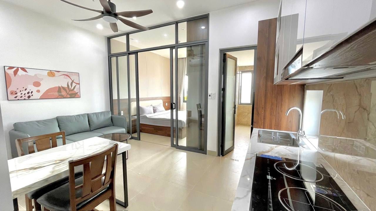 Spacious 1br Apartment with Rooftop Gym - Son Tra — 1BR fully furnished (photo 10)