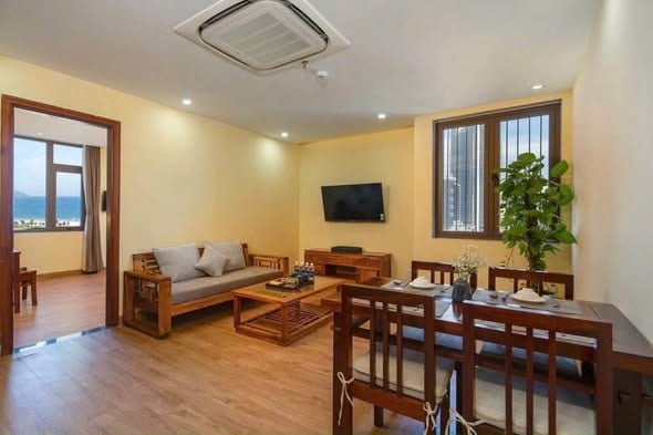 2br Modern Apartment with Pool - An Hai — 2BR fully furnished (photo 4)