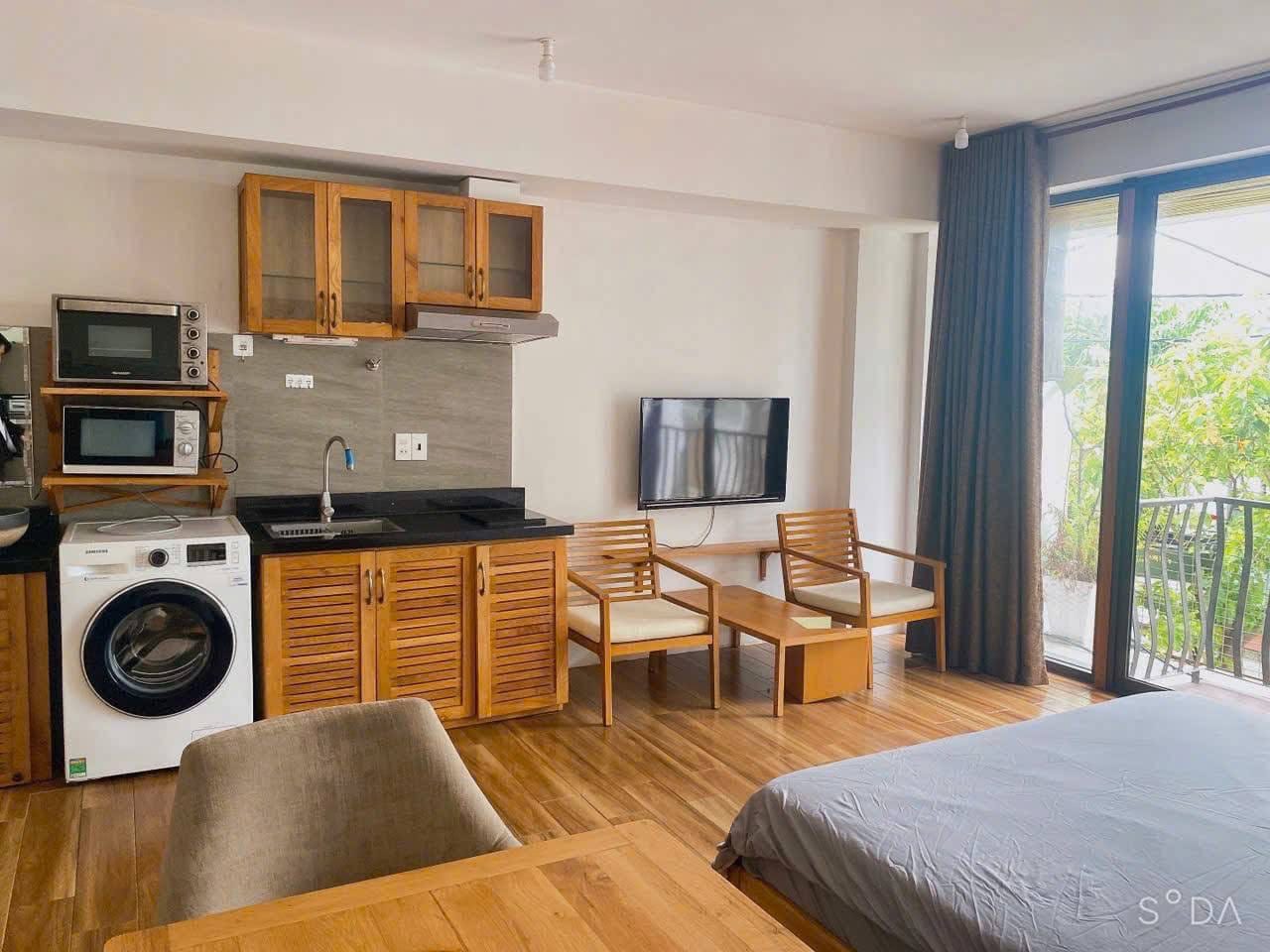 Cozy Studio with Pool and Weekly Cleaning - Son Tra — Studio fully furnished (photo 5)