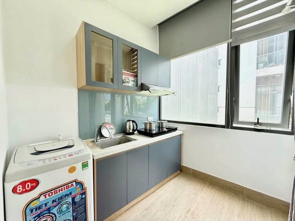 Spacious 1br with Open View Balcony - Ha Thi Than — 1BR fully furnished (photo 4)