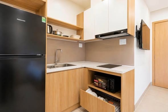 Studio Apartment with Balcony - Ngu Hanh Son — Studio fully furnished (photo 5)