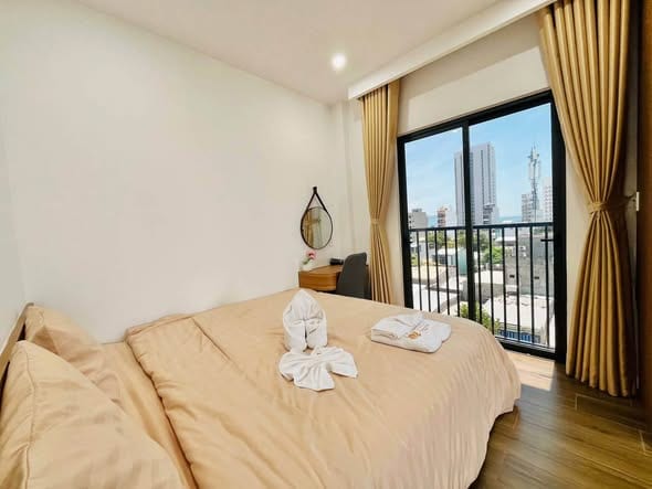 Penthouse Studio, Spacious Near Beach - Son Tra — Studio fully furnished (photo 3)