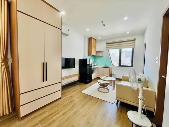Penthouse Studio, Spacious Near Beach - Son Tra — Studio fully furnished (photo 4)