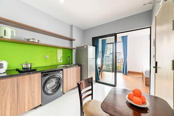 1br Apartment with Balcony - My Khe, Son Tra — 1BR fully furnished (photo 2)