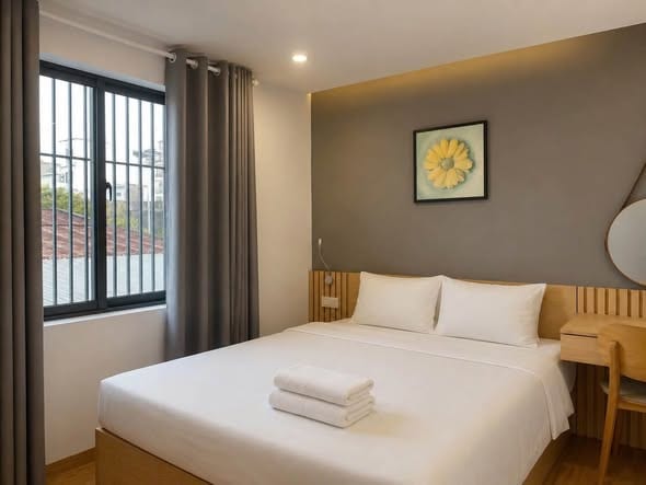 Luxury 2br with Balcony Near My Khe Beach - My An — 2BR fully furnished (photo 2)