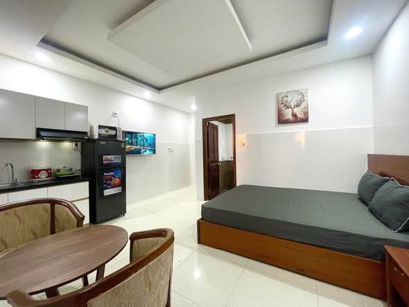 Modern Studio with Private Washer - Hai Chau — Studio fully furnished (photo 1)