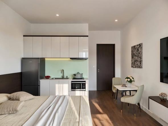 Brand-new Studio with Private Balcony - Son Tra — Studio fully furnished (photo 4)