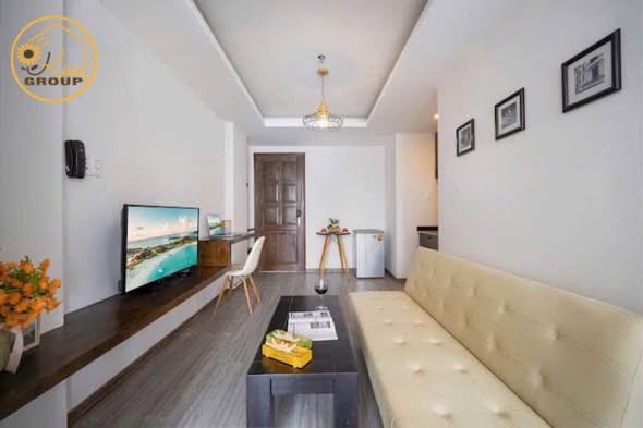 High-floor Studio with Balcony, Pool - My An — Studio fully furnished (photo 3)