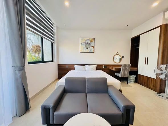 Spacious Studio with Pool, Sauna, Gym - Son Tra — Studio fully furnished (photo 3)