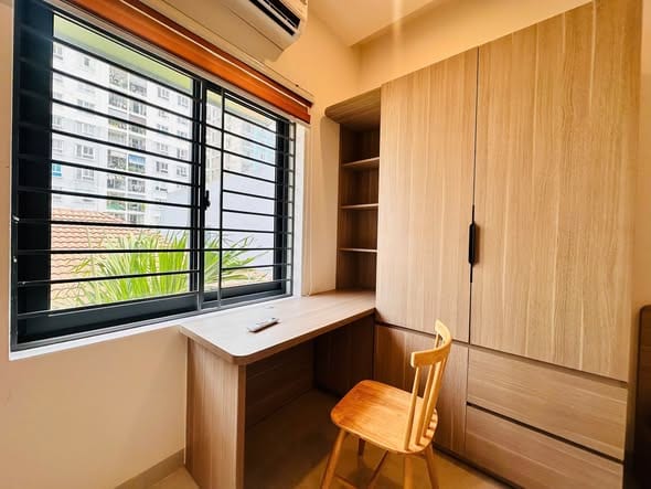 Bright Apartment with Private Washer - An Trung — Studio fully furnished (photo 3)