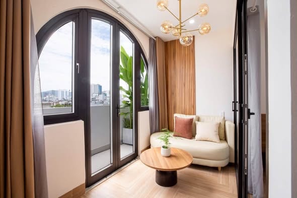 Cozy 1br Apartment 300m from My Khe Beach - Son Tra — 1BR fully furnished (photo 1)
