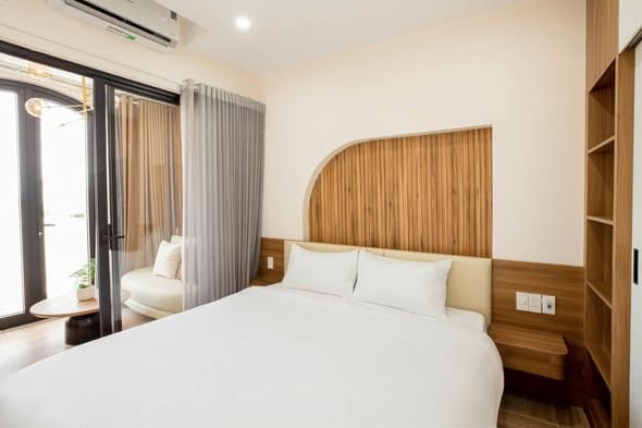 Cozy 1br Apartment 300m from My Khe Beach - Son Tra — 1BR fully furnished (photo 3)