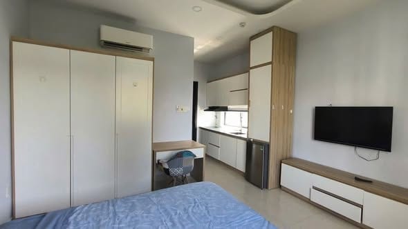 Fully Furnished Apartment Near An Thuong Beach — 1BR fully furnished (photo 2)