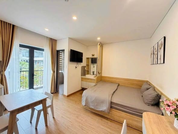 Fully Furnished Apartment with Balcony - Son Tra — Studio fully furnished (photo 2)
