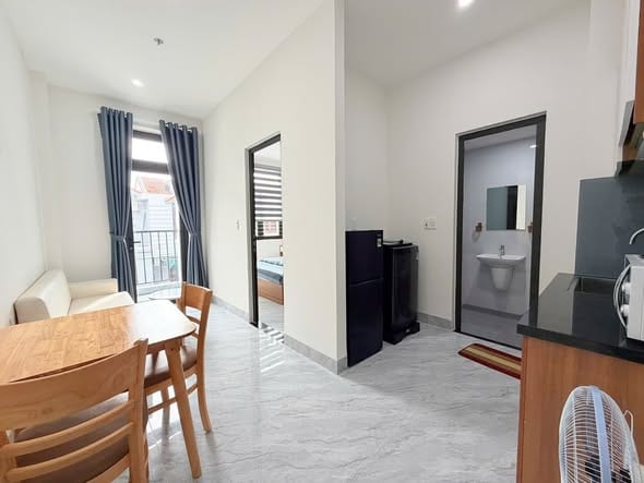 1br Pet-friendly Apartment with Balcony - An Hai — 1BR fully furnished (photo 1)